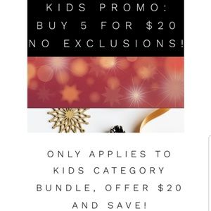 Kids clothes, even shoes!